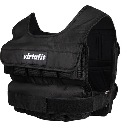 VirtuFit Verstelbaar Gewichtsvest Pro - 10 kg - Zwart-2