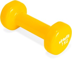 VirtuFit Vinyl Dumbbell Pro - 1 kg - Yellow