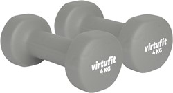 VirtuFit Vinyl Dumbbell Set Pro - 2 x 4 kg