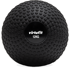 VirtuFit Slam Ball – Fitness Bal – 12 kg – Zwart