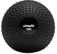 VirtuFit Slam Ball - Fitness Bal - 15 kg - Zwart