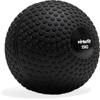 VirtuFit Slam Ball - Fitness Bal - 15 kg - Zwart-2