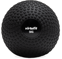 VirtuFit Slam Ball – Fitness Bal - 5 kg – Zwart