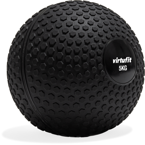 VirtuFit Slam Ball – Fitness Bal - 5 kg – Zwart-2