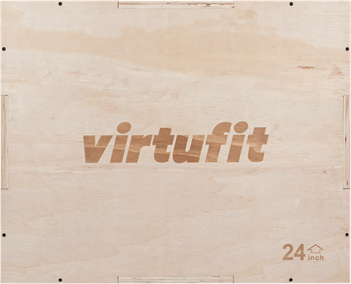 VirtuFit Houten Plyo Box 3-in-1 - Groot - 50 x 60 x 75 cm-2