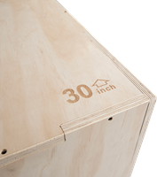 VirtuFit Houten Plyo Box 3-in-1 - Groot - 50 x 60 x 75 cm-3