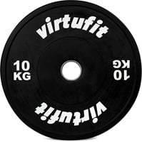 VirtuFit Bumper Plate - Olympische Halterschijf van Rubber - 50 mm - 10 kg-2