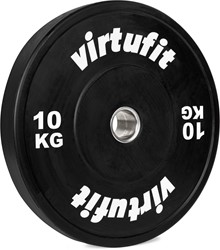 VirtuFit Bumper Plate - Olympische Halterschijf van Rubber - 50 mm - 10 kg