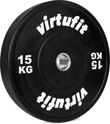 VirtuFit Bumper Plate - Olympische Halterschijf van Rubber - 50 mm - 15 kg