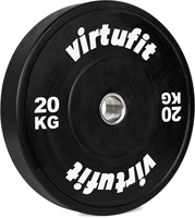 VirtuFit Bumper Plate - Olympic Rubber Weight Plate - 50 mm - 20 kg