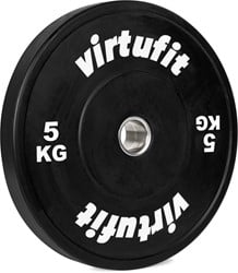 VirtuFit Bumper Plate - Olympic Rubber Weight Plate - 50 mm - 5 kg