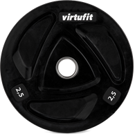 VirtuFit Olympische Rubberen Halterschijf - 2.5 kg-2