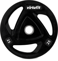 VirtuFit Olympische Rubberen Halterschijf - 25 kg-2