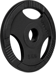 VirtuFit Olympic Cast Iron Weight Plate - 50 mm - 5 kg