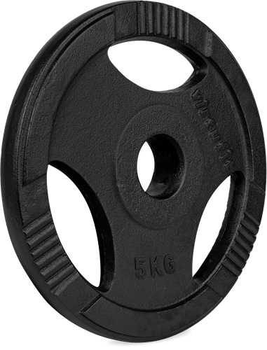 VirtuFit Olympische Gietijzeren Halterschijf - 5 kg