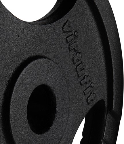 VirtuFit Olympische Gietijzeren Halterschijf - detail