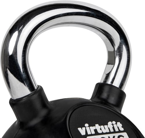VirtuFit Kettlebell - Rubber/Chroom - 16 kg-3