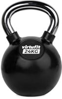 VirtuFit Kettlebell - Rubber/Chroom - 24 kg-2
