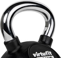 VirtuFit Kettlebell - Rubber/Chroom - 10 kg-3