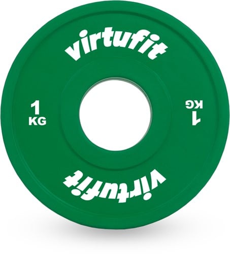 VirtuFit Olympische Fractional Plate - Halterschijf - Bumper Plate - 1 kg-2