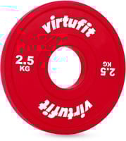 VirtuFit Olympische Fractional Plate - Halterschijf - Bumper Plate - 2.5 kg