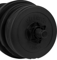 VirtuFit Verstelbare Dumbbellset - 2 in 1 Set - 30 kg - Vinyl-2