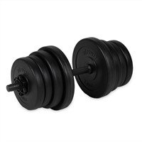 Verstelbare vinyl dumbbell 