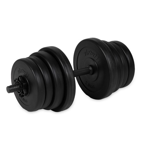 Verstelbare vinyl dumbbell 