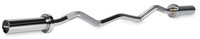 VirtuFit Olympische EZ Curl Bar - Halterstang - 120 cm