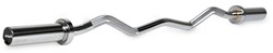 VirtuFit Olympic EZ Curl Bar - Barbell - 120 cm