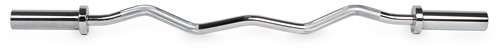 VirtuFit Olympische EZ Curl Bar - Halterstang - 120 cm-2