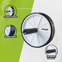 VirtuFit Dubbel Buikspierwiel - Ab Wheel-3