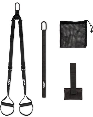 VirtuFit Suspension Trainer met Opbergtas - Zwart