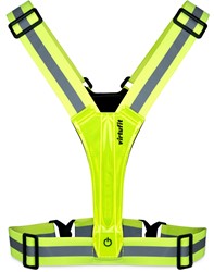 VirtuFit Reflective Safety Vest with LED – Running Lights