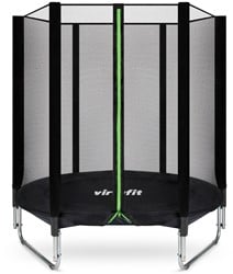 VirtuFit Trampoline with Safety Net - Black - 183 cm