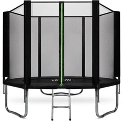 VirtuFit Trampoline with Safety Net - Black - 251 cm