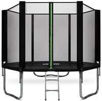 VirtuFit Trampoline met Veiligheidsnet - Zwart - 305 cm