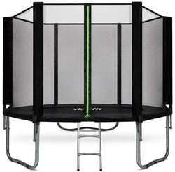 VirtuFit Trampoline with Safety Net - Black - 305 cm