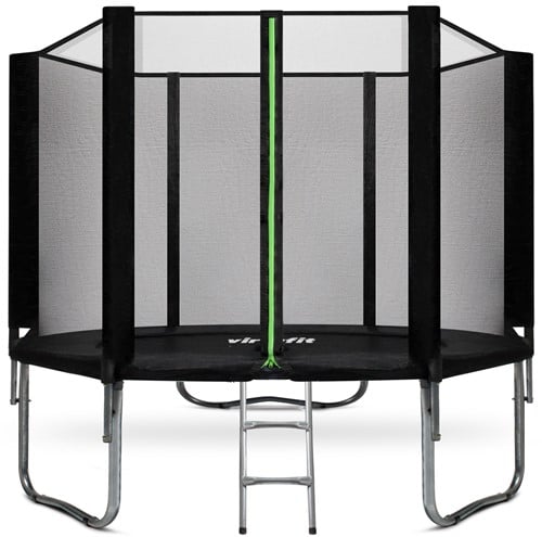 VirtuFit Trampoline met Veiligheidsnet - Zwart - 305 cm