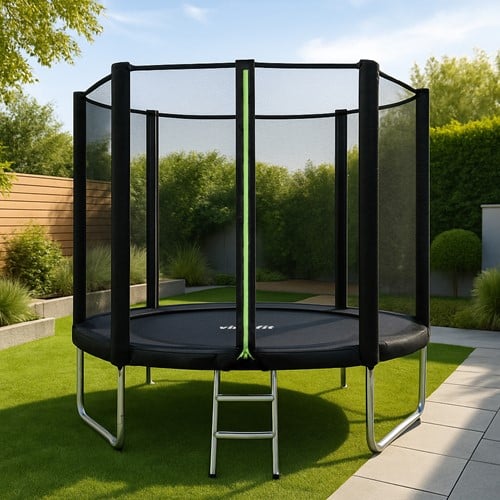VirtuFit Trampoline met Veiligheidsnet - Zwart - 305 cm-2