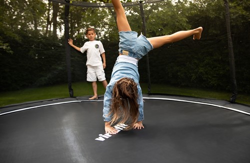 VirtuFit Premium Trampoline with Safety Net - Black - 305 cm-2
