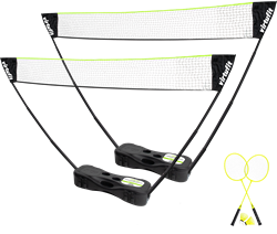 VirtuFit 2-in-1 Portable Badminton- en Tennis Set