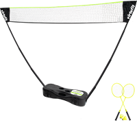 VirtuFit 2-in-1 Portable Badminton- en Tennisset - Inclusief koffer en rackets-2