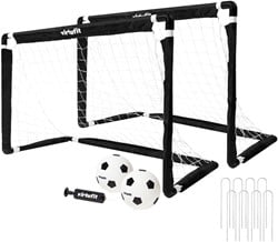 VirtuFit Children's Soccer Goal Set with 2 Balls and Pump - 92 x 64 cm