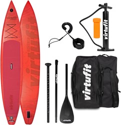 Virtufit Supboard Racer 381 - Red - Includes accessories and carry bag