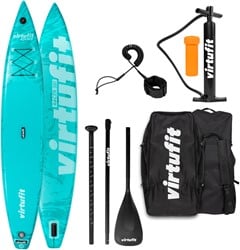 Virtufit Supboard Racer 381 - Turquoise - Includes accessories and carry bag