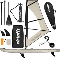 Virtufit Supboard Surfer 305 - Sand Beige - Inclusief Windzeil en accessoires