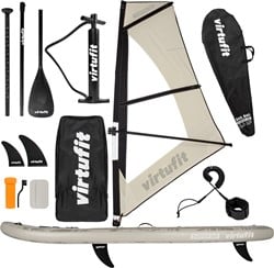 Virtufit Supboard Surfer 305 - Sand Beige - Includes Windsail and accessories
