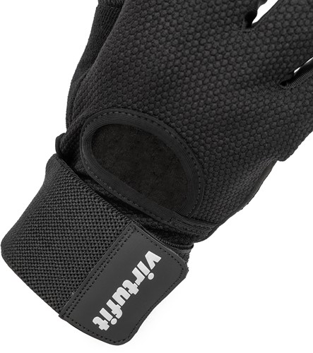 VirtuFit Fitnesshandschoenen Pro met Wristwrap - close up