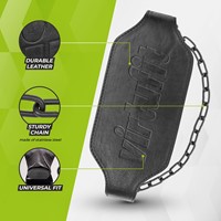 VirtuFit Leather Dip Belt Pro-3